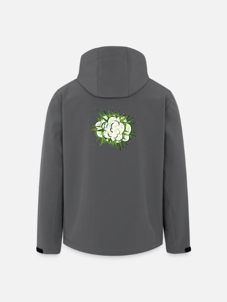 Wolken-Blitz - Recycelte Männer Softshell-Jacke von Stanley/Stella - Schwarz