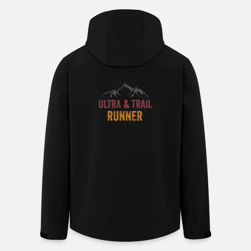 Ultra & Trail Runner - Veste softshell homme en polyester recyclé Stanley/Stella - noir