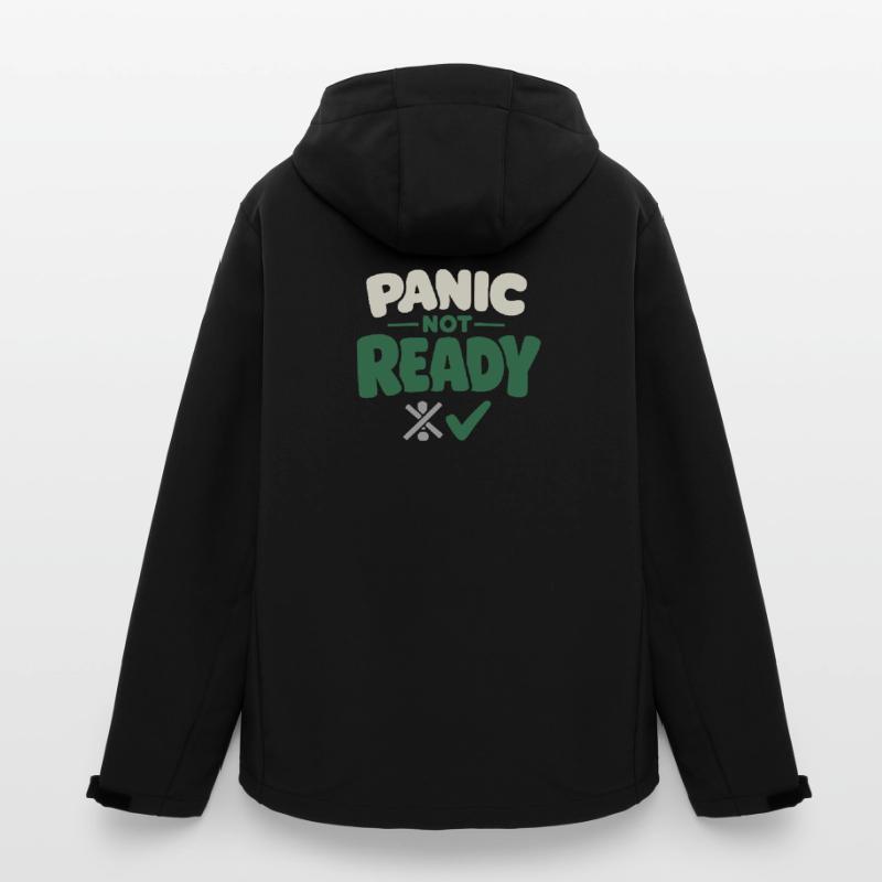 Ruhe Schlägt Panikbereitschaft, Lebensstil, Recycelte Männer Softshell-Jacke von Stanley/Stella