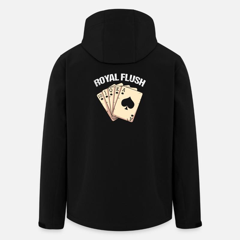 Spil med spar kort - Stanley/Stella herre softshelljakke i genanvendt polyester Discoverer - sort