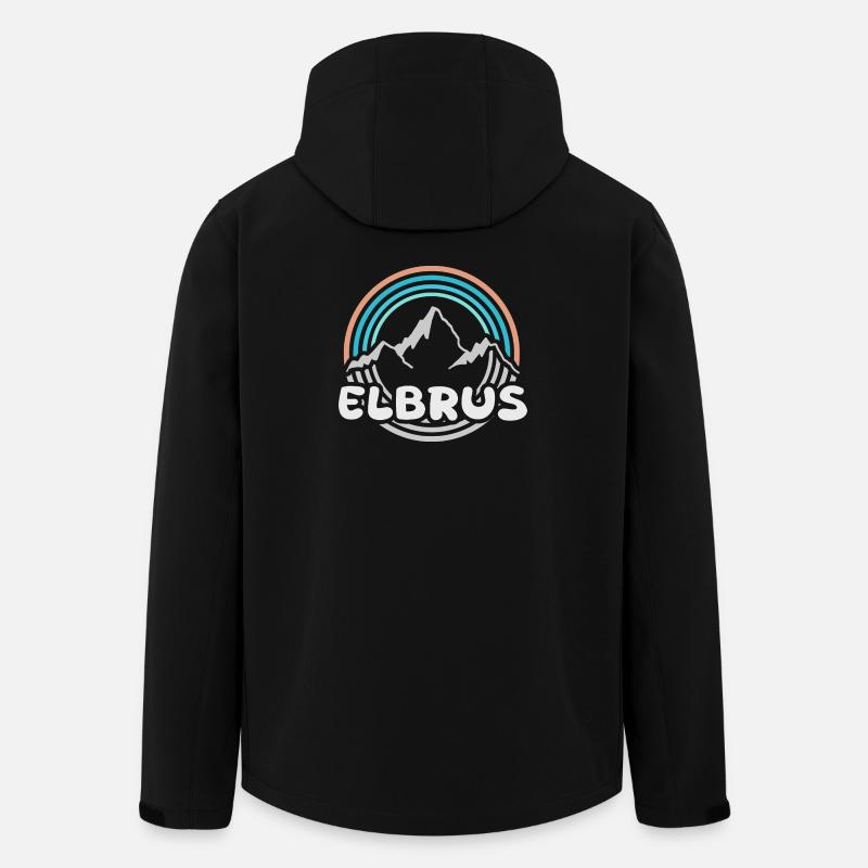 Randonnée sur l’Elbrouz - Veste softshell homme en polyester recyclé Stanley/Stella - noir
