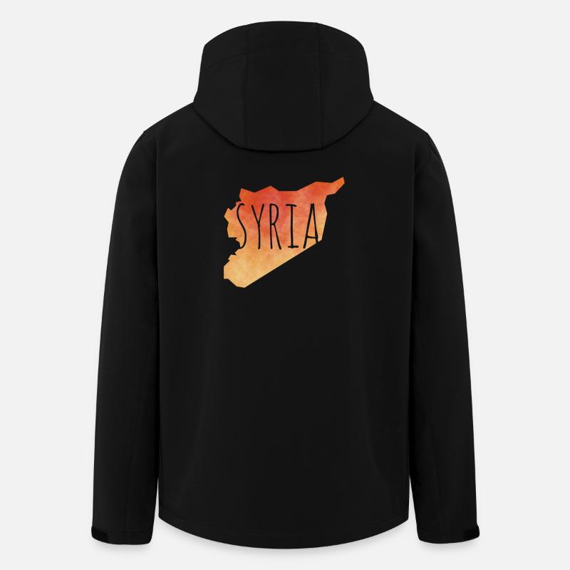 Syria - Recycelte Männer Softshell-Jacke von Stanley/Stella - Schwarz