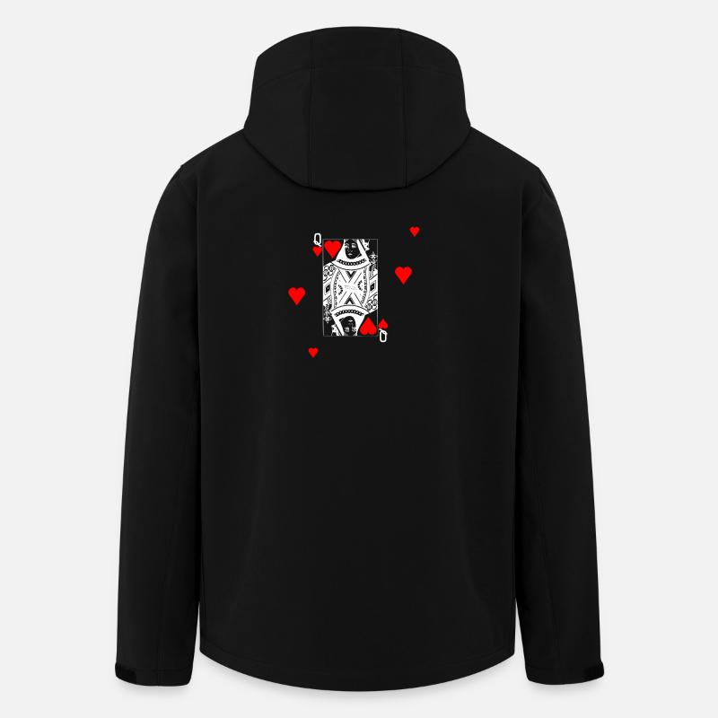 Königin - Recycelte Männer Softshell-Jacke von Stanley/Stella - Schwarz