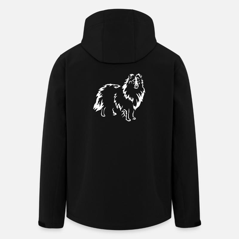 Sheltie "Black Edition" - Men’s Recycled Softshell Jacket by Stanley/Stella - black