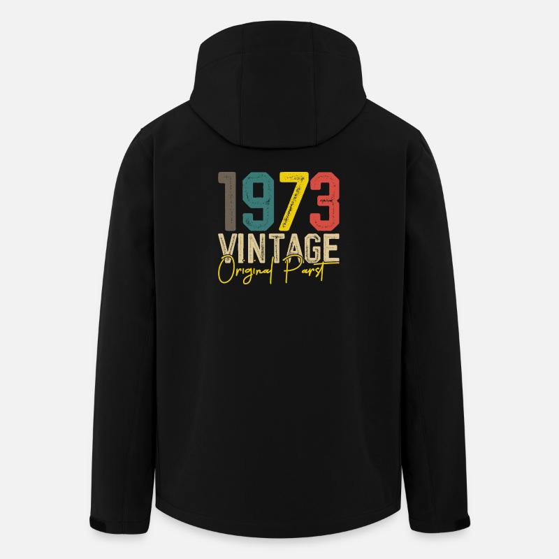 Originalteil von 1973 - Recycelte Männer Softshell-Jacke von Stanley/Stella - Schwarz