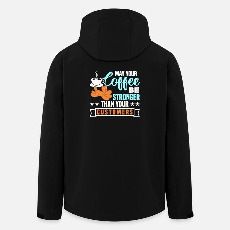 Balloon Twisting Design - Men’s Recycled Softshell Jacket by Stanley/Stella - black