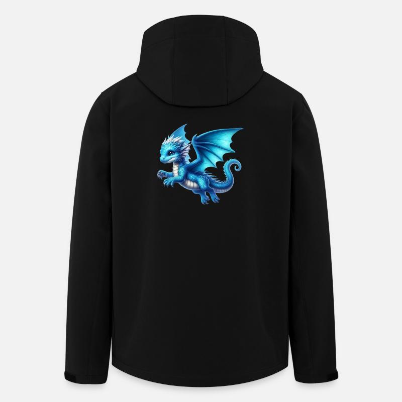 Dragon - Men’s Recycled Softshell Jacket by Stanley/Stella - black