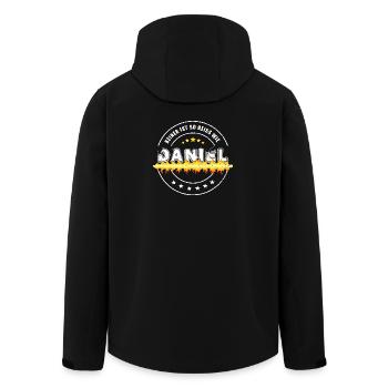Personne n’est aussi sexy que DANIEL - Veste softshell homme en polyester recyclé Stanley/Stella - noir - Dos - AI Model Male 185 light (185cm)