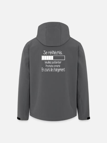 I'm thinking... Loading - Men’s Recycled Softshell Jacket by Stanley/Stella - black