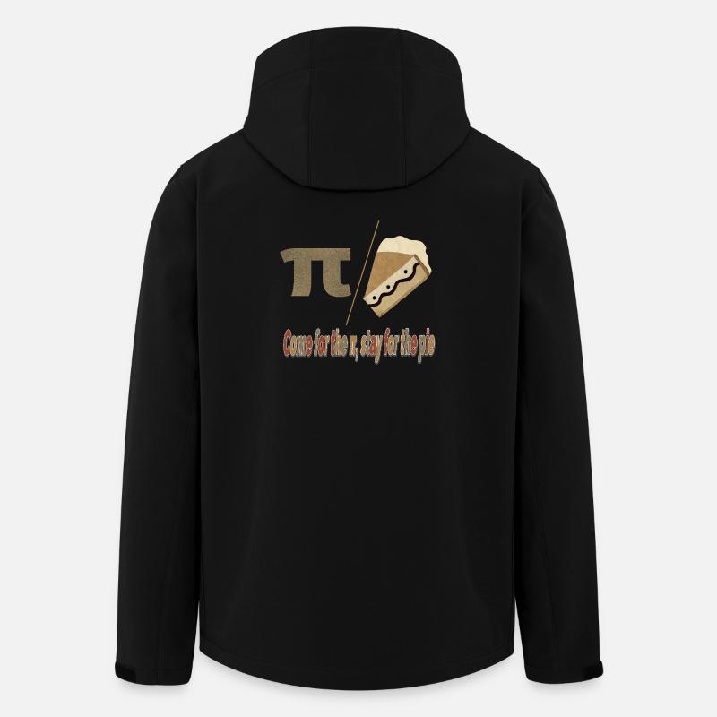 Pi Pie Pun Tee - Veste softshell homme en polyester recyclé Stanley/Stella - noir