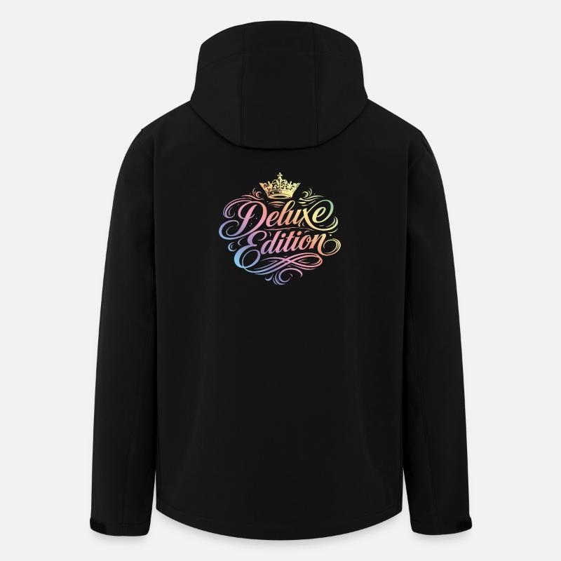 Édition Deluxe Crown - Veste softshell homme en polyester recyclé Stanley/Stella - noir