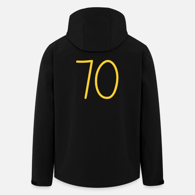 70 - Veste softshell homme en polyester recyclé Stanley/Stella - noir