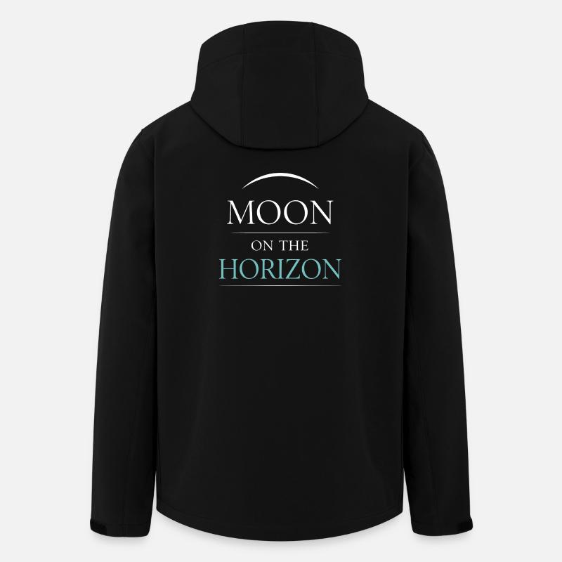 Navigation de nuit avec - Veste softshell homme en polyester recyclé Stanley/Stella - noir