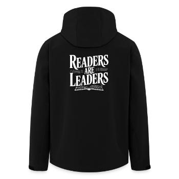 Les lecteurs sont des leaders - Veste softshell homme en polyester recyclé Stanley/Stella - noir - Dos - AI Model Male 185 light (185cm)