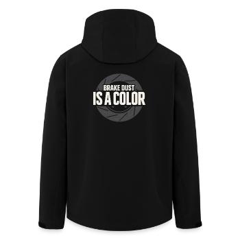 Track Day Brake Dust Hpde Track Car Autocross - Men’s Recycled Softshell Jacket by Stanley/Stella - black - Back - AI Model Male 185 light (185cm)