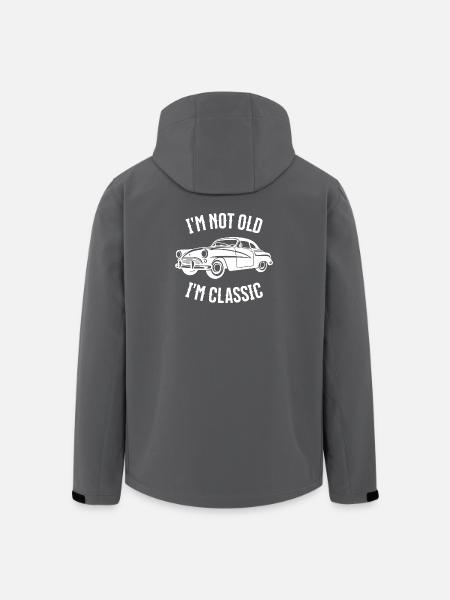 I'm not an old, I'm classic - Men’s Recycled Softshell Jacket by Stanley/Stella - black