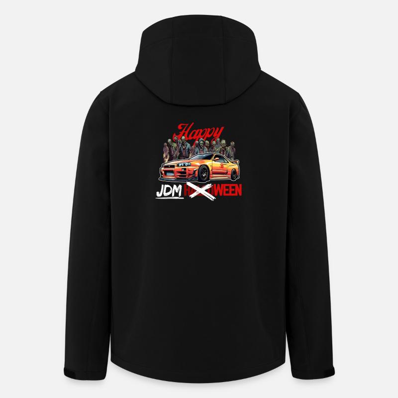 Jdm Halloween edition / Costume de mécanicien Tuning - Veste softshell homme en polyester recyclé Stanley/Stella - noir
