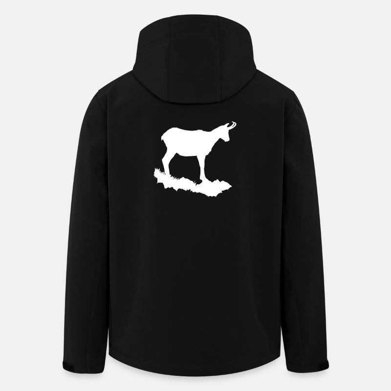 Camoscio - Giacca softshell uomo in poliestere riciclato di Stanley/Stella - nero