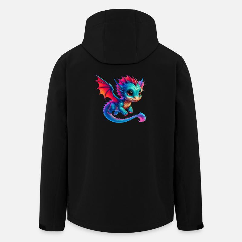 Dragon - Men’s Recycled Softshell Jacket by Stanley/Stella - black