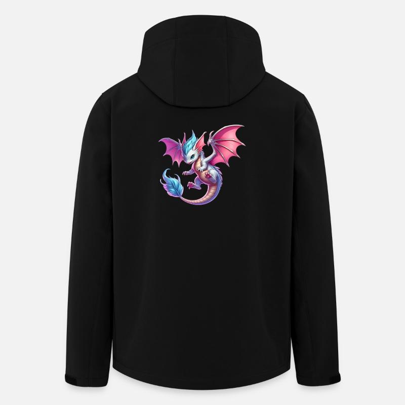 Dragon - Men’s Recycled Softshell Jacket by Stanley/Stella - black