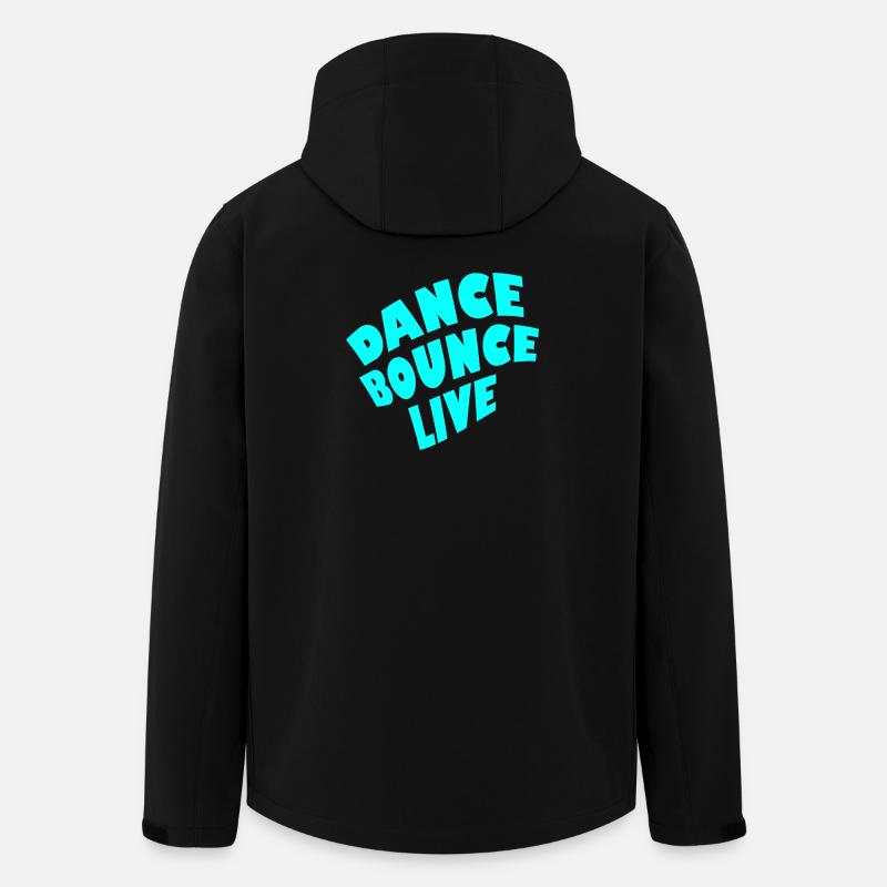 Dance Bounce Live - Men’s Recycled Softshell Jacket by Stanley/Stella - black