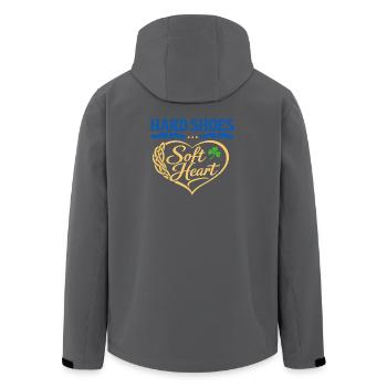 Irischer Tanz Step-dancing Celtic Fan - Recycelte Männer Softshell-Jacke von Stanley/Stella - Schwarz - Hinten - AI Model Male 185 light (185cm)