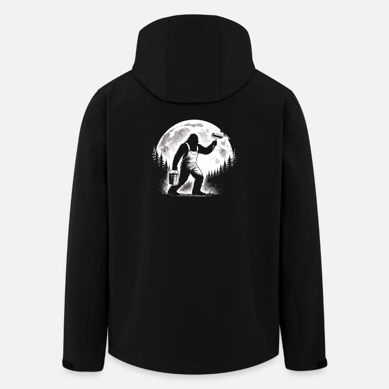Peintres et Varnisseurs de Bigfoot - Veste softshell homme en polyester recyclé Stanley/Stella - noir