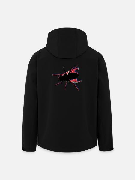 Fliege fischen No. 5 - Recycelte Männer Softshell-Jacke von Stanley/Stella - Schwarz