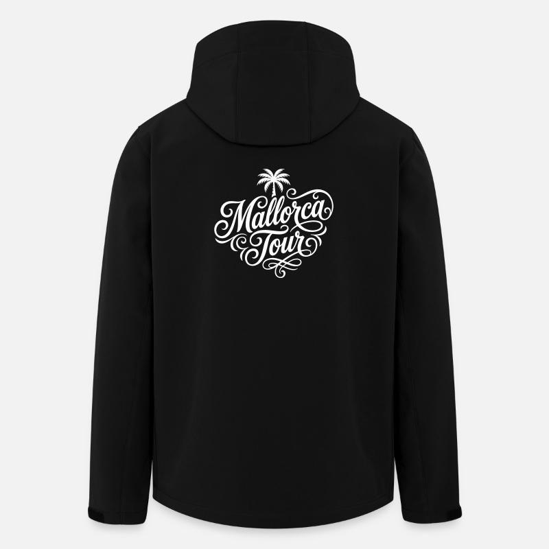 Mallorca Tour - Men’s Recycled Softshell Jacket by Stanley/Stella - black