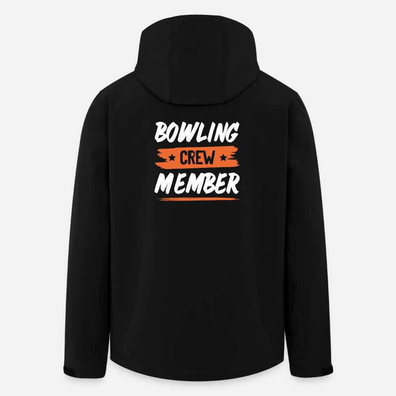 Équipe de bowling - Veste softshell homme en polyester recyclé Stanley/Stella - noir