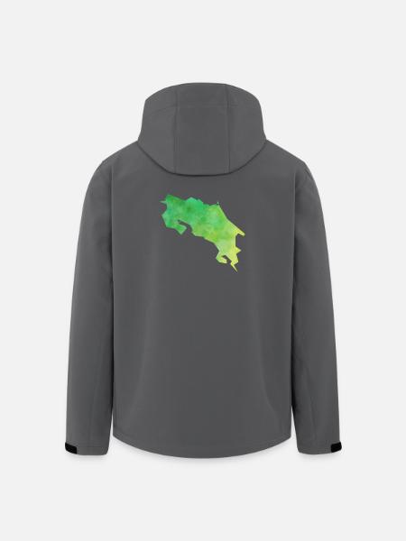 costa Rica - Recycelte Männer Softshell-Jacke von Stanley/Stella - Schwarz