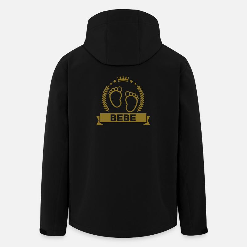 Bebe - Veste softshell homme en polyester recyclé Stanley/Stella - noir