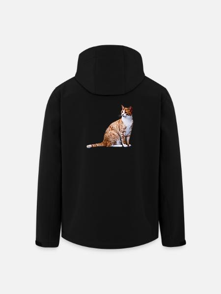 Chat chat chat Cat Cat - Veste softshell homme en polyester recyclé Stanley/Stella - noir