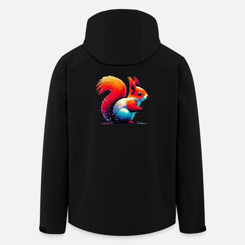 Squirrel - Men’s Recycled Softshell Jacket by Stanley/Stella - black