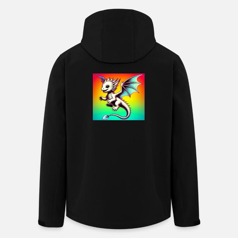 dragon - Men’s Recycled Softshell Jacket by Stanley/Stella - black
