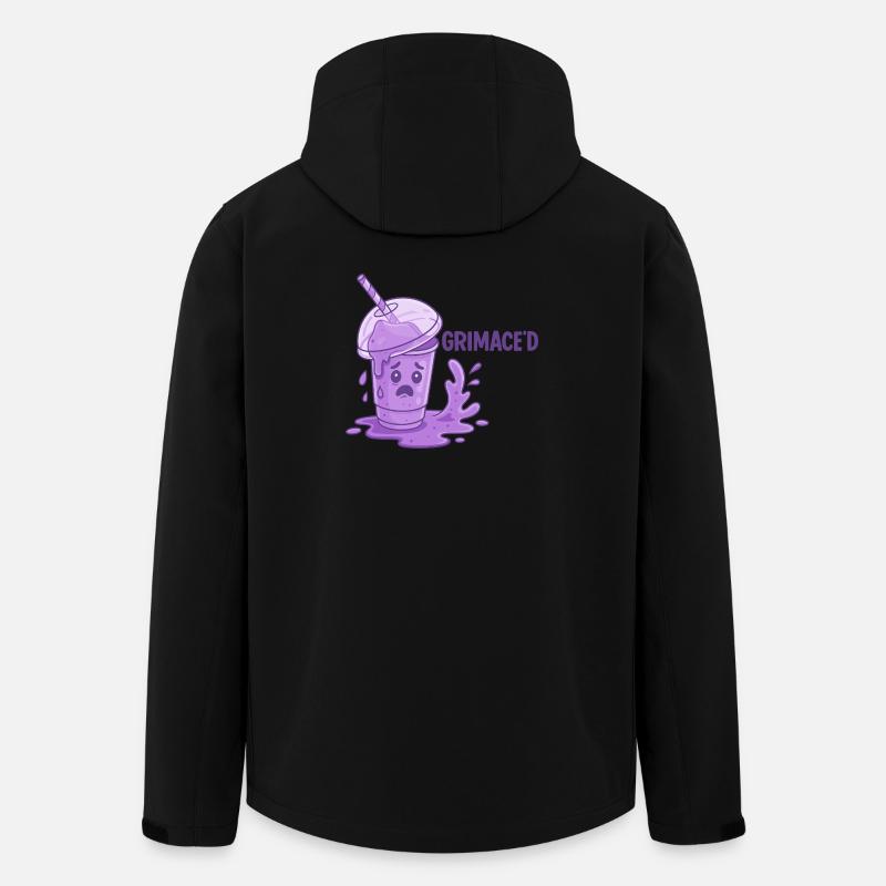 Grimace Shake Chaos - Recycelte Männer Softshell-Jacke von Stanley/Stella - Schwarz