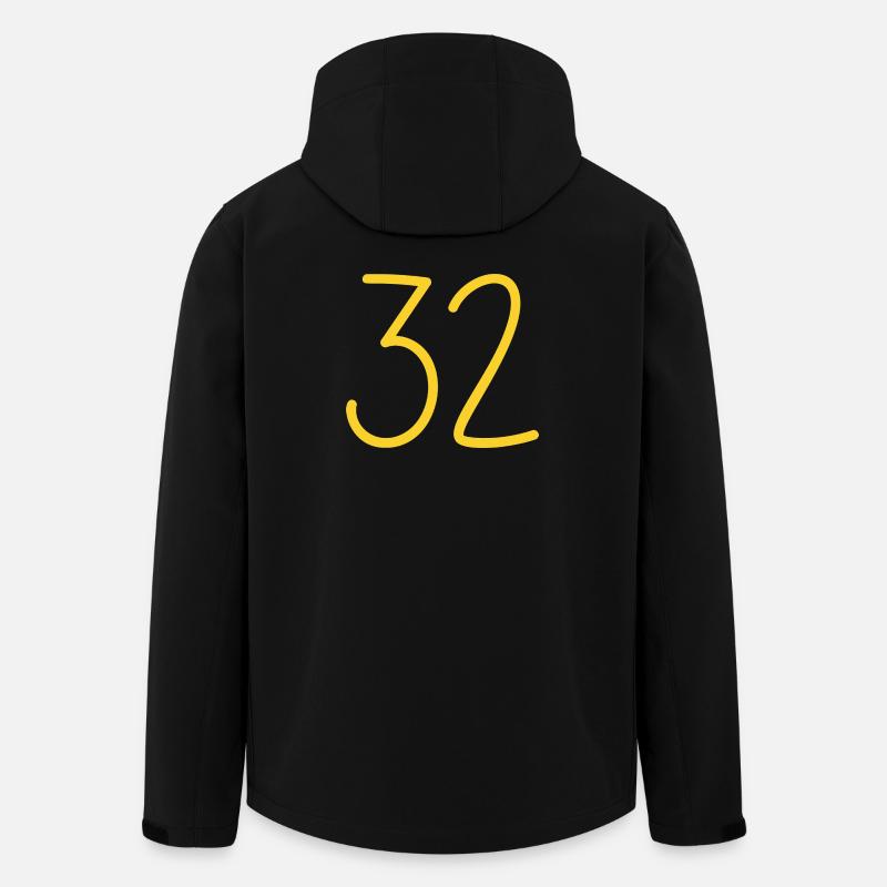 32 - Recycelte Männer Softshell-Jacke von Stanley/Stella - Schwarz