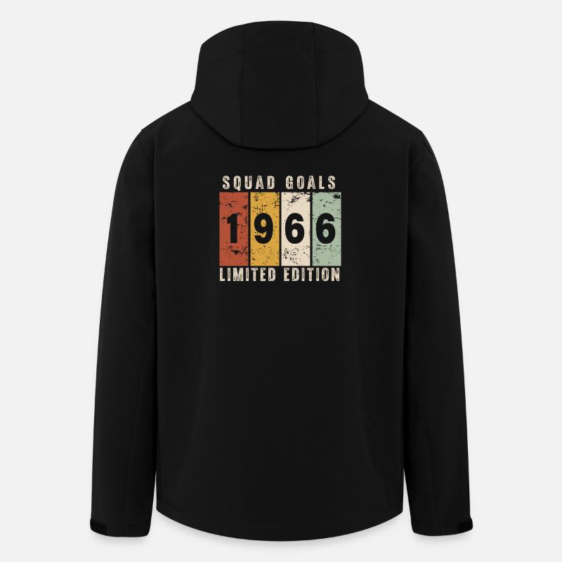 Jubiläum 1966 – 60 Jahre - Recycelte Männer Softshell-Jacke von Stanley/Stella - Schwarz