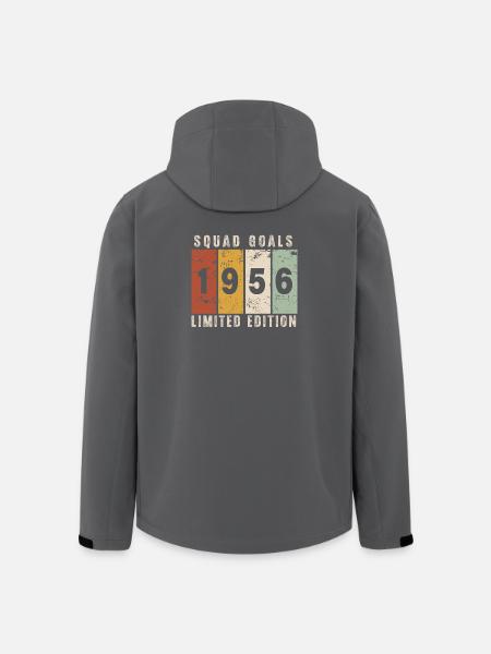Anniversary 1956 - 70 years - Men’s Recycled Softshell Jacket by Stanley/Stella - black