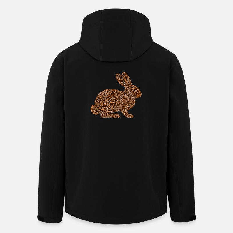 Hare - Men’s Recycled Softshell Jacket by Stanley/Stella - black