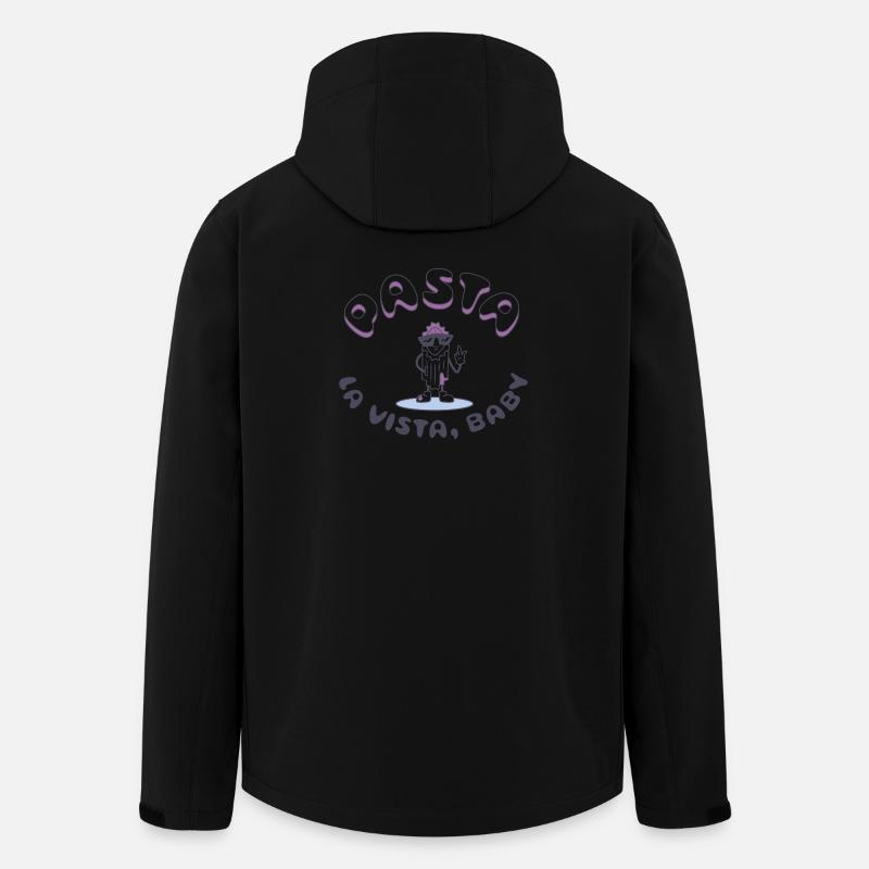 Graphique d’icônes Astra Peace - Veste softshell homme en polyester recyclé Stanley/Stella - noir