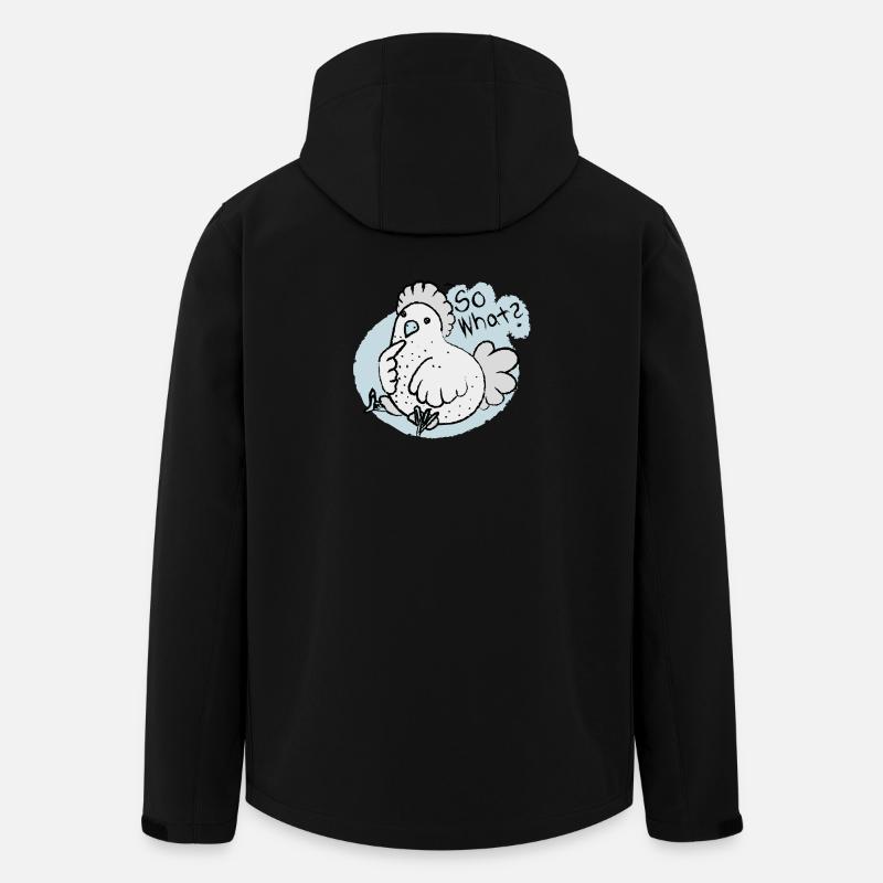 so what ? - Recycelte Männer Softshell-Jacke von Stanley/Stella - Schwarz