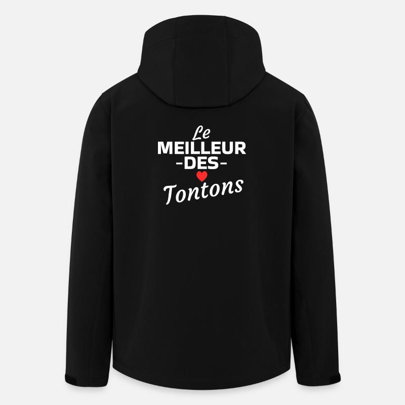 Das Beste vom Onkel - Recycelte Männer Softshell-Jacke von Stanley/Stella - Schwarz