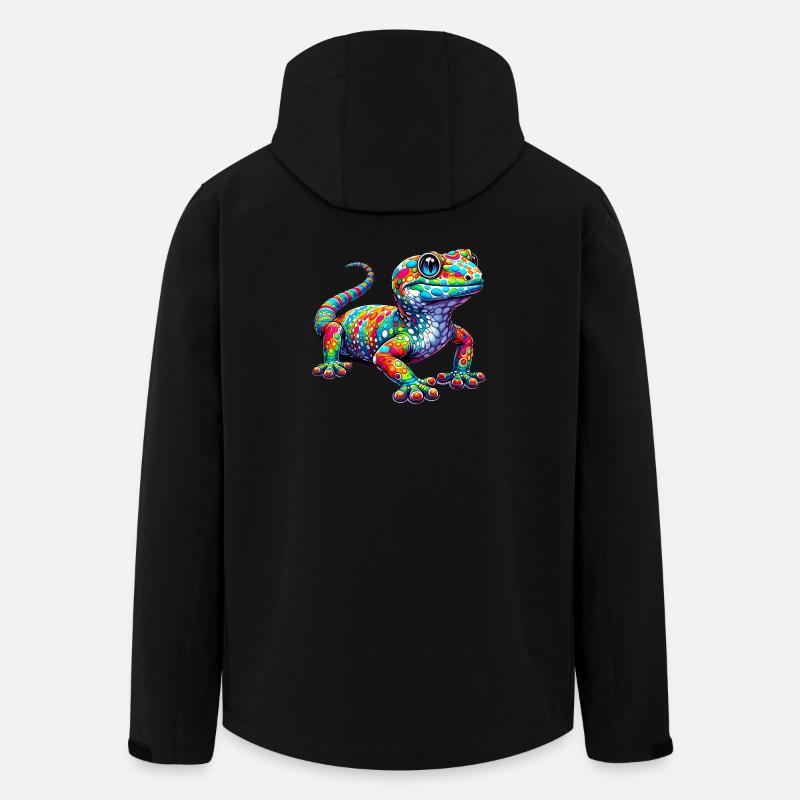 Gecko - Men’s Recycled Softshell Jacket by Stanley/Stella - black