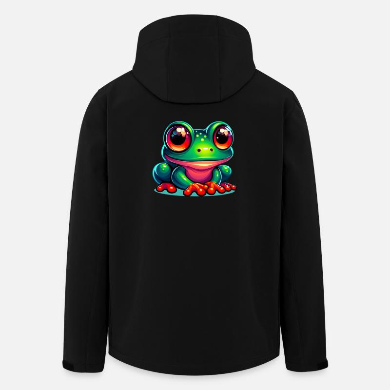 Frog - Men’s Recycled Softshell Jacket by Stanley/Stella - black