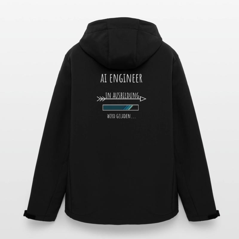 Artificial Intelligence Training AI Engineer Men’s Recycled Softshell Jacket by Stanley/Stella