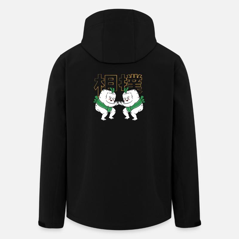 Sumo - Recycelte Männer Softshell-Jacke von Stanley/Stella - Schwarz