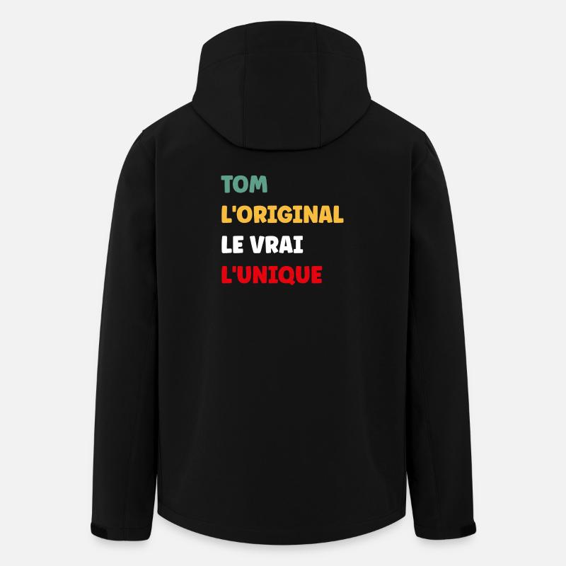 Tom - Men’s Recycled Softshell Jacket by Stanley/Stella - black