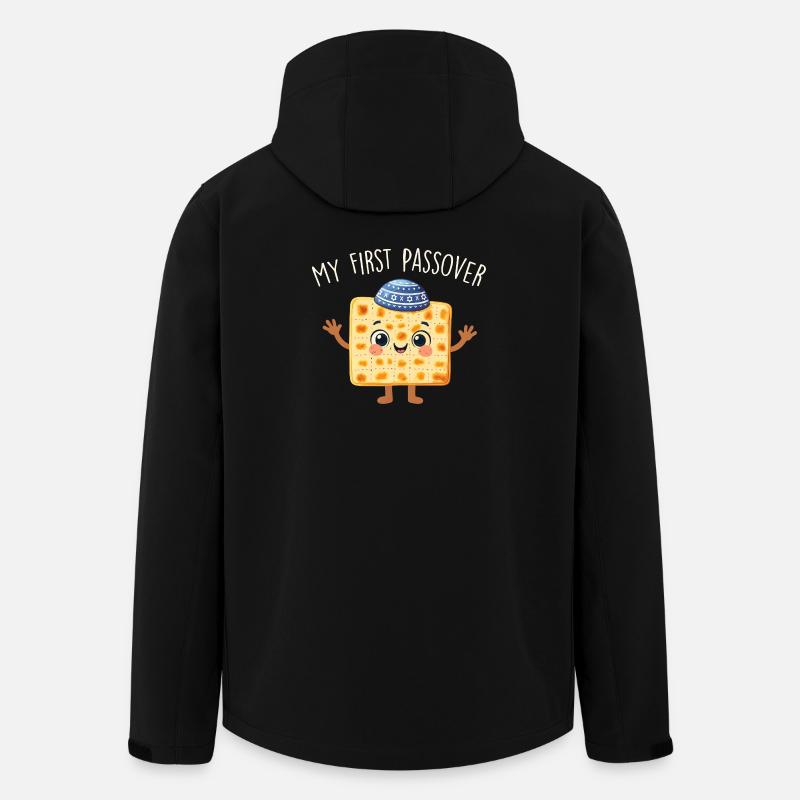 Min første jødiske Pesach-gave til påsken - Stanley/Stella herre softshelljakke i genanvendt polyester - sort
