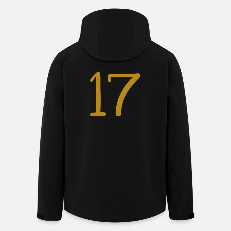 17 - Men’s Recycled Softshell Jacket by Stanley/Stella - black